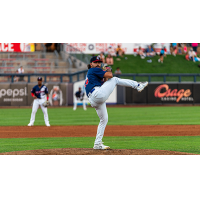 TulsaSound's Alec Gamboa on the mound