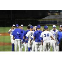 Evansville Otters celebrate win