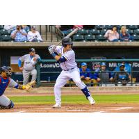 Charleston RiverDogs catcher Dominic Keegan