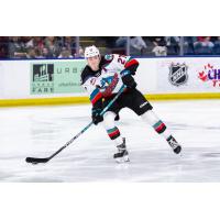 Jackson DeSouza with the Kelowna Rockets