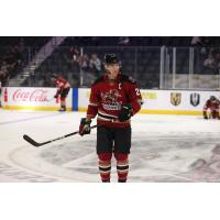 Forward Adam Cracknell with the Tucson Roadrunners