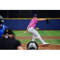 Pensacola Wahoos' Jake Eder on the mound