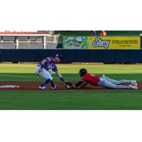 Tulsa Drillers' Austin Gauthier in action