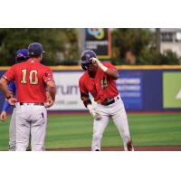 Pensacola Blue Wahoos on game night