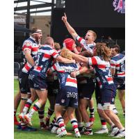 New England Free Jacks celebrate the Major League Rugby Championship