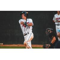 Nate Rombach with the St. Cloud Rox in 2020