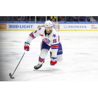 Defenseman Peter Tischke with the Rochester Americans