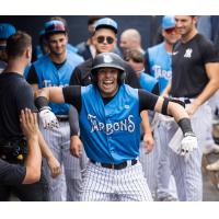 Tampa Tarpons second baseman Jose Colmenares