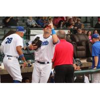 Evansville Otters' Justin Watland on game night