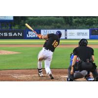 Syracuse Mets' José Peraza at bat