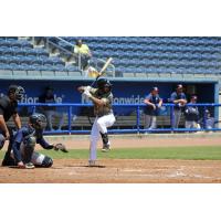 Biloxi Shuckers' Felix Valerio at bat