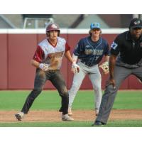 Wisconsin Rapids Rafters and the Fon du Lac Dock Spiders on game night