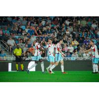 Chicago Fire FC celebrates win