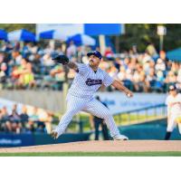 Somerset Patriots' Nestor Cortes on the mound