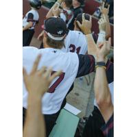 Wisconsin Rapids Rafters celebrate win