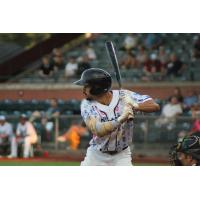 Evansville Otters at bat