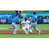 Tulsa Drillers' Yusniel Diaz in action