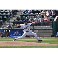 Tri-City Dust Devils' Chase Chaney on the mound