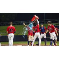 Rome Braves celebrate win