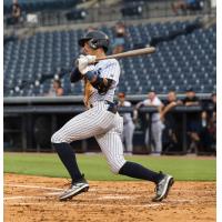 Tampa Tarpons at bat