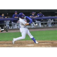 Syracuse Mets' Danny Mendick at bat