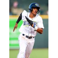 Columbia Fireflies's Daniel Vazquez In Action