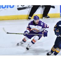 Forward Branden Makara with the Orlando Solar Bears