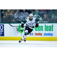 Texas Stars forward Riley Damiani