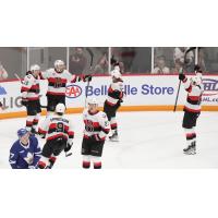 Belleville Senators celebrate win