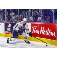 Kamloops Blazers left wing Emmitt Finnie