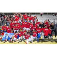 Phoenix Rising celebrate the Western Conference Championship