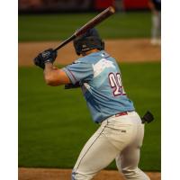 Tri-City Dust Devils' Matt Coutney at bat