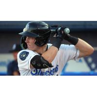 Biloxi Shuckers' Darrien Miller at bat