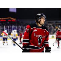 Forward Zane Saab with the Red Deer Rebels