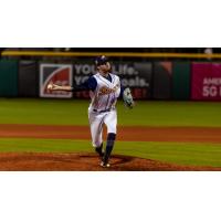 Montgomery Biscuits' Antonio Menendez in action