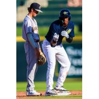 Columbia Fireflies' Erick Pena on game night