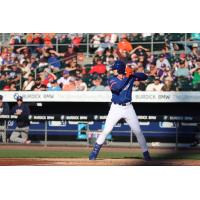 Syracuse Mets' Brett Baty at bat