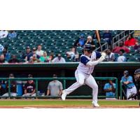 Montgomery Biscuits at bat