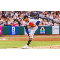 Charleston RiverDogs pitcher Santiago Suarez