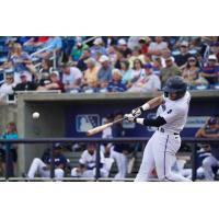 Pensacola Blue Wahoos at bat