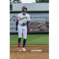 Tri-City Dust Devils left fielder Werner Blakely