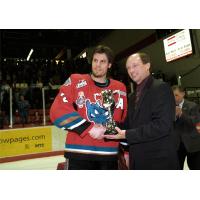 Shea Weber with the Kelowna Rockets