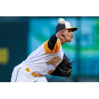 Columbia Fireflies' Nicholas Regalado on the mound