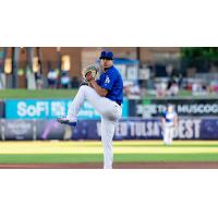 Tulsa Drillers' Chris Campos on the mound