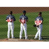 Sioux City Explorers' Cameron Cannon, Braunny Munoz, and John Nogowski on game night