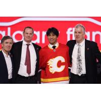 Defenseman Zayne Parekh joins the Calgary Flames