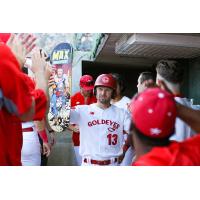 Winnipeg Goldeyes' Max Murphy on game night