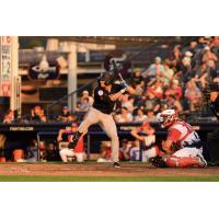 Somerset Patriots' Elijah Dunham on game night