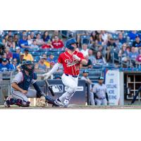 Tulsa Drillers' Dalton Rushing in action