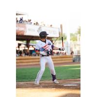 Wisconsin Rapids Rafters in patriotic jerseys